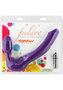 Feeldoe Strapless Strap On Silicone 6 Inch Violet