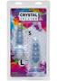 Crystal Jellies Anal Delight Trainer (2 Piece Kit) - Clear
