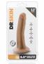 Dr. Skin Silver Collection Cock Dildo With Suction Cup 5.5in - Caramel